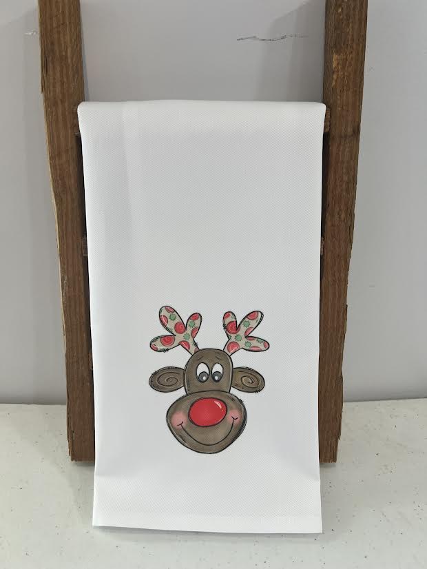 Reindeer Hand Towel