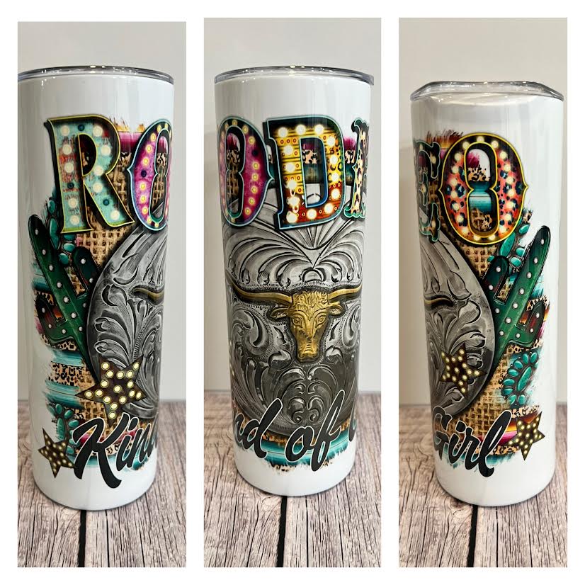 Rodeo Kind of Girl 20oz Tumbler