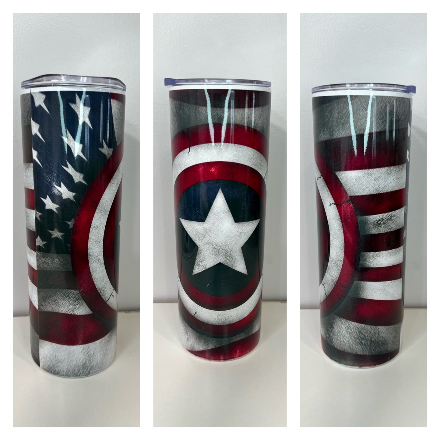 Captain America 20oz Tumbler