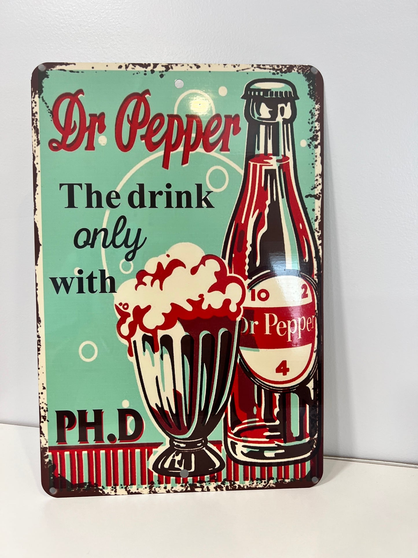 Dr. Pepper, The drink only with PH.D