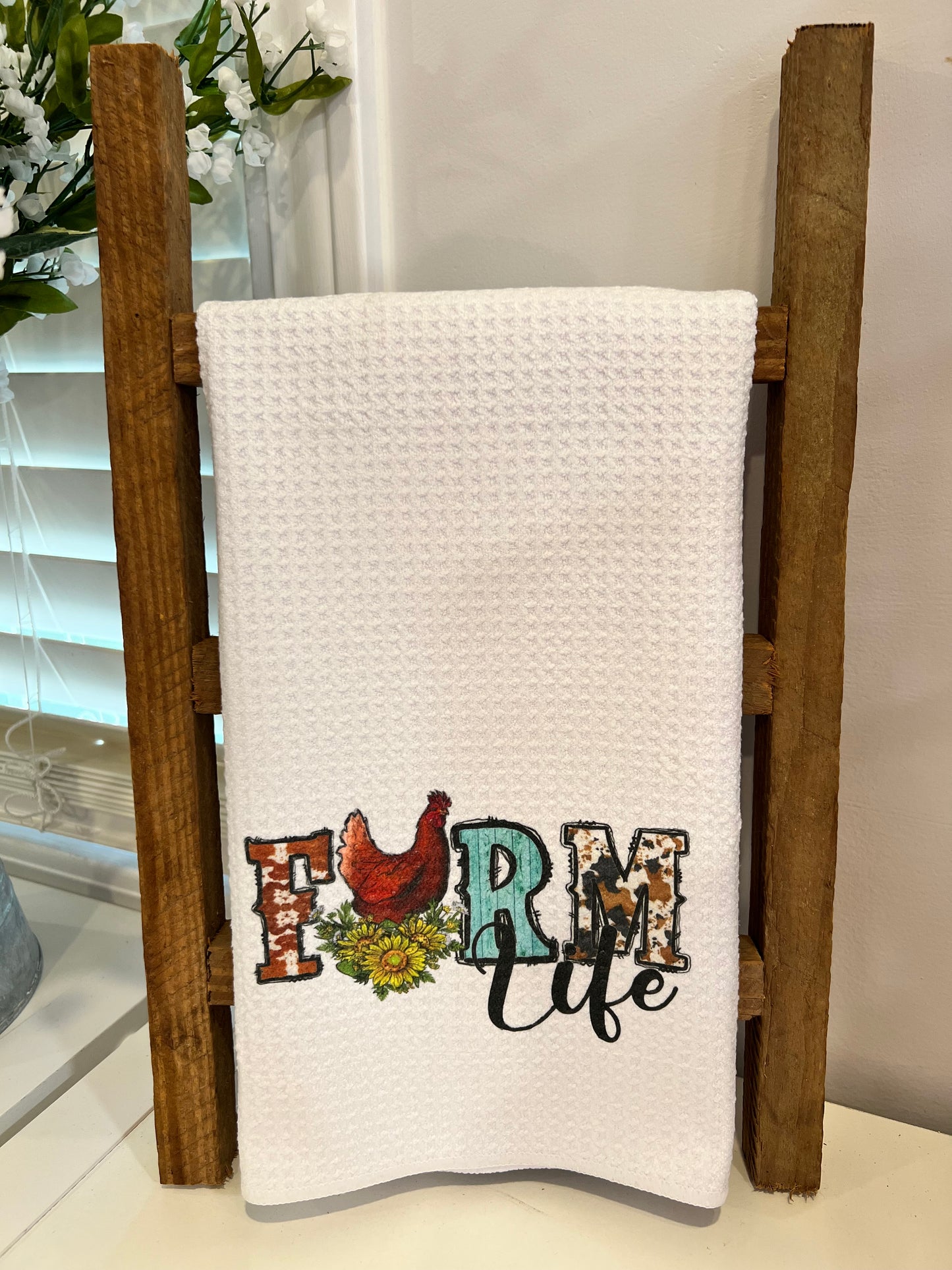 Farm Life Hand Towel