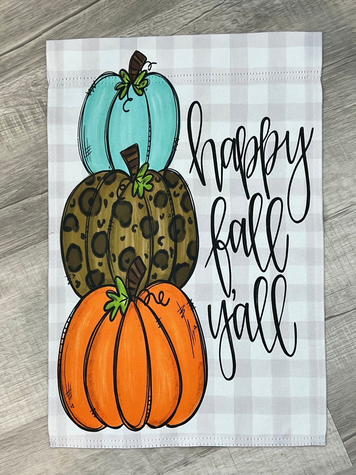 Happy Fall Yall Garden Flag