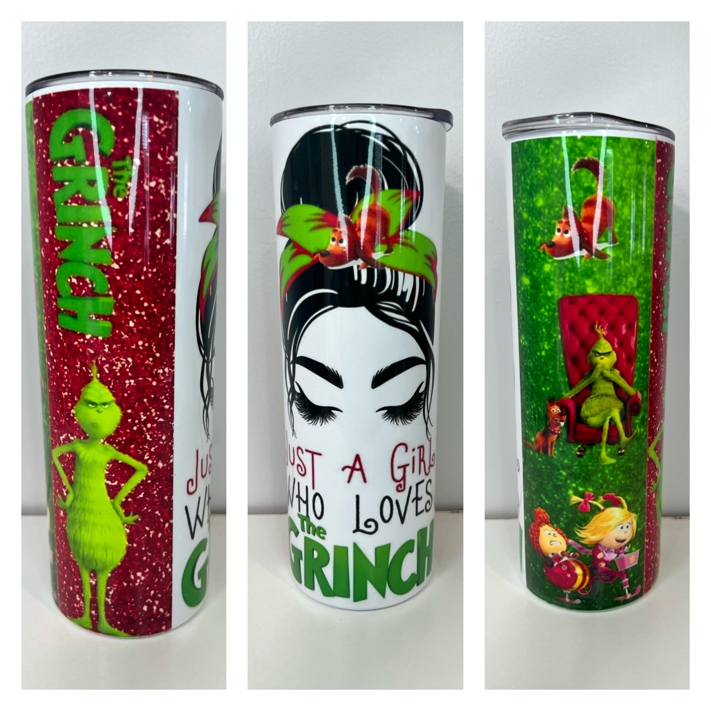 Just a Girl who Loves Grinch 20oz Tumbler