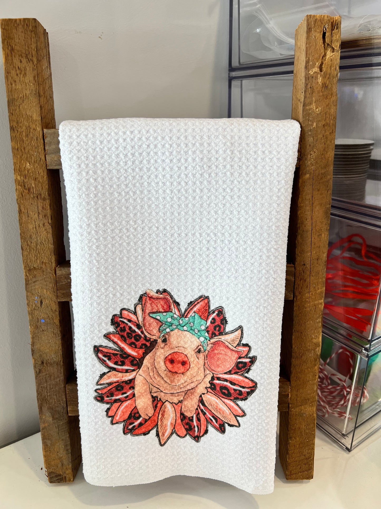 Pig with Flower