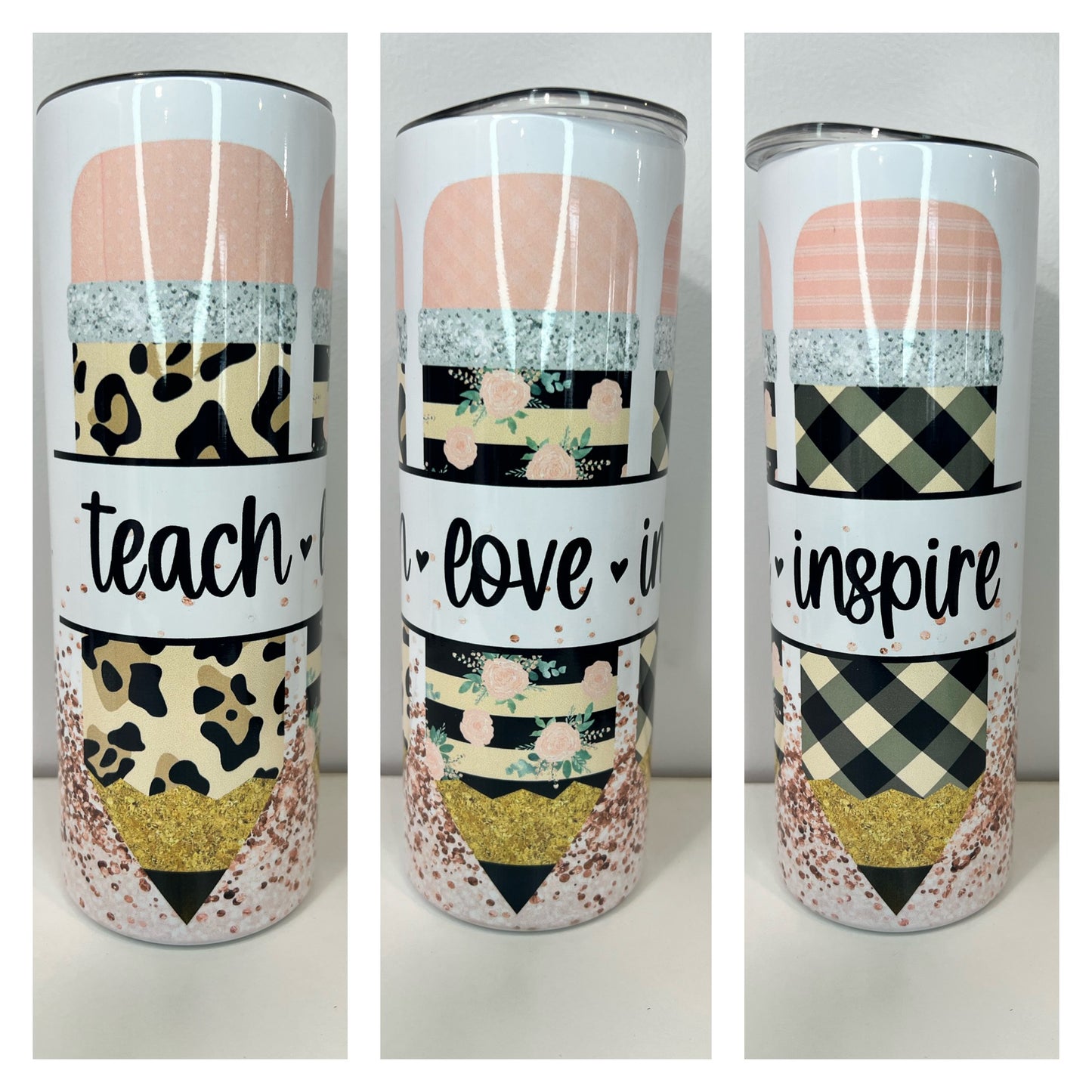 Teach, Love, Inspire 20oz Tumbler