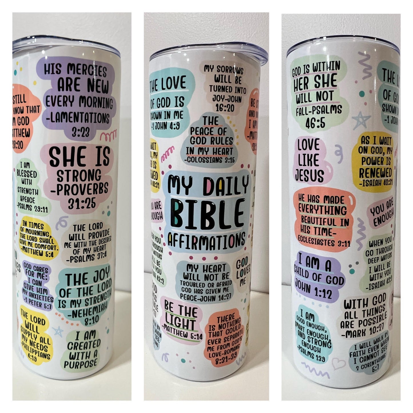 My Daily Bible 20 OZ Tumbler