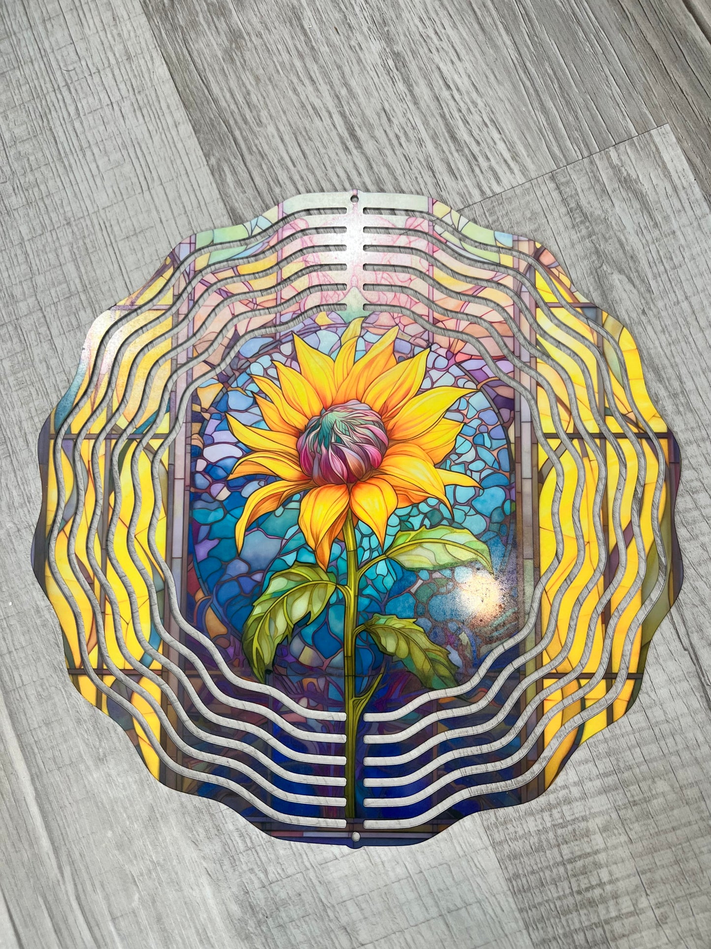 Dandelion Double Sided Metal Spinner