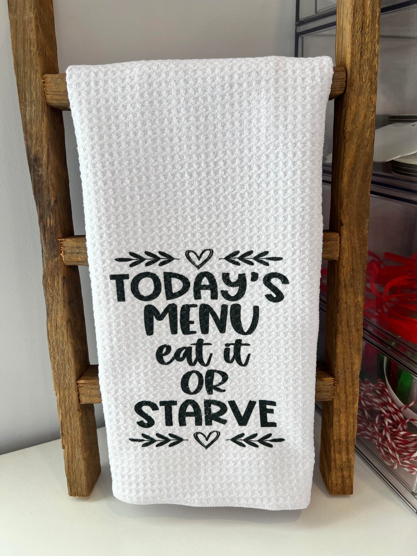 Eat or Starve Hand Towel