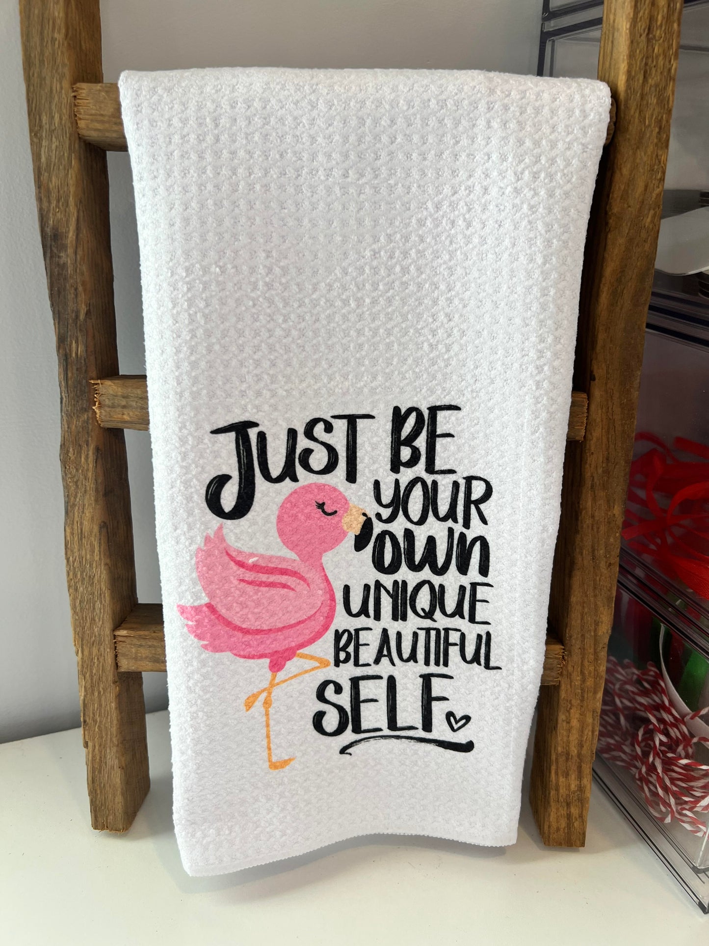 Flamingo Hand Towel