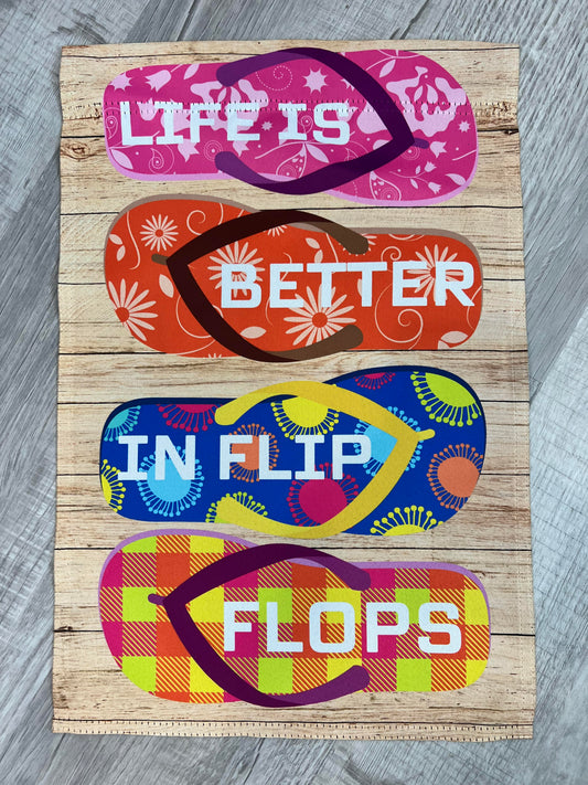 Flip Flop Garden Flag