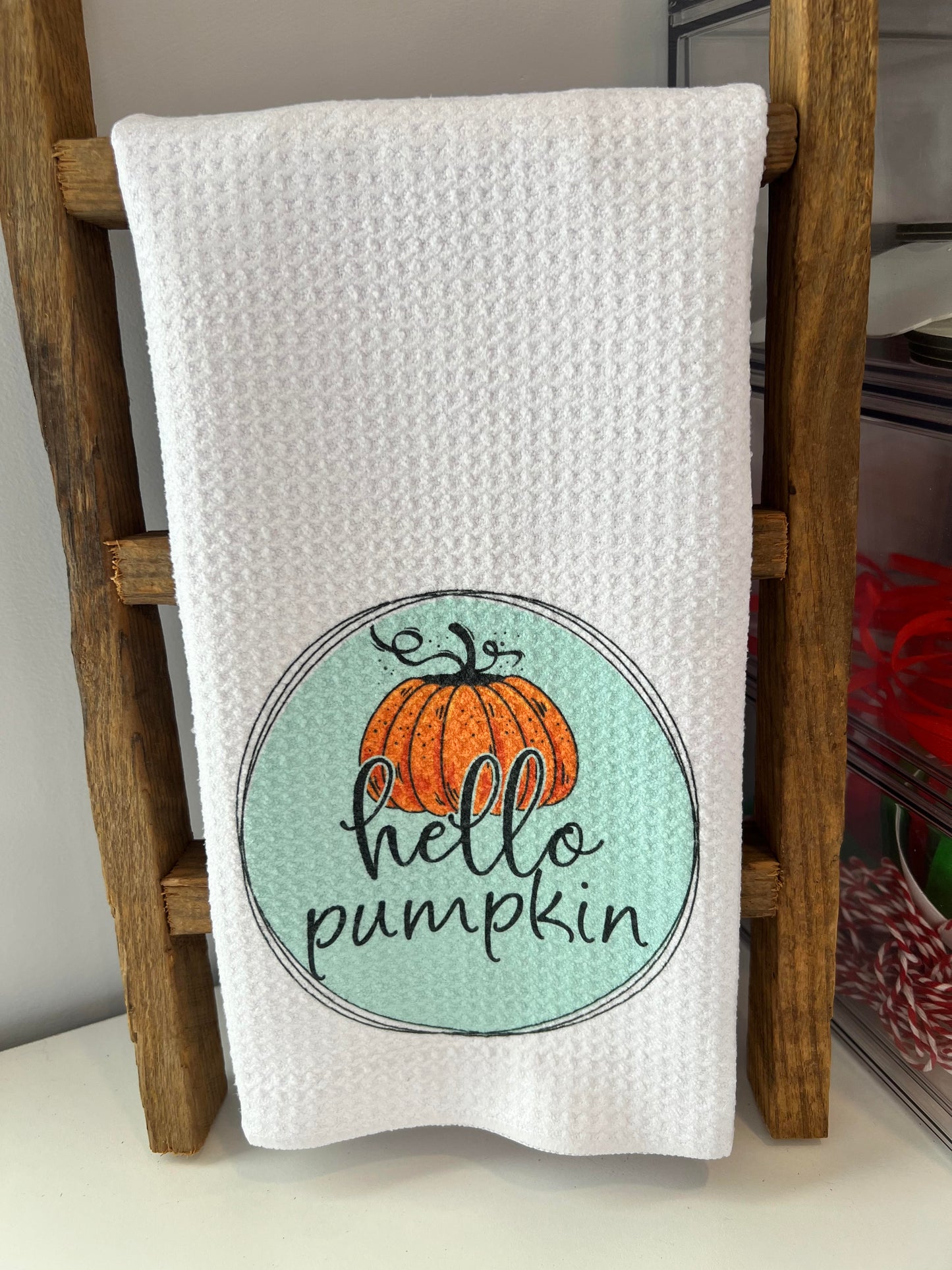 Hello Pumpkin Hand Towel