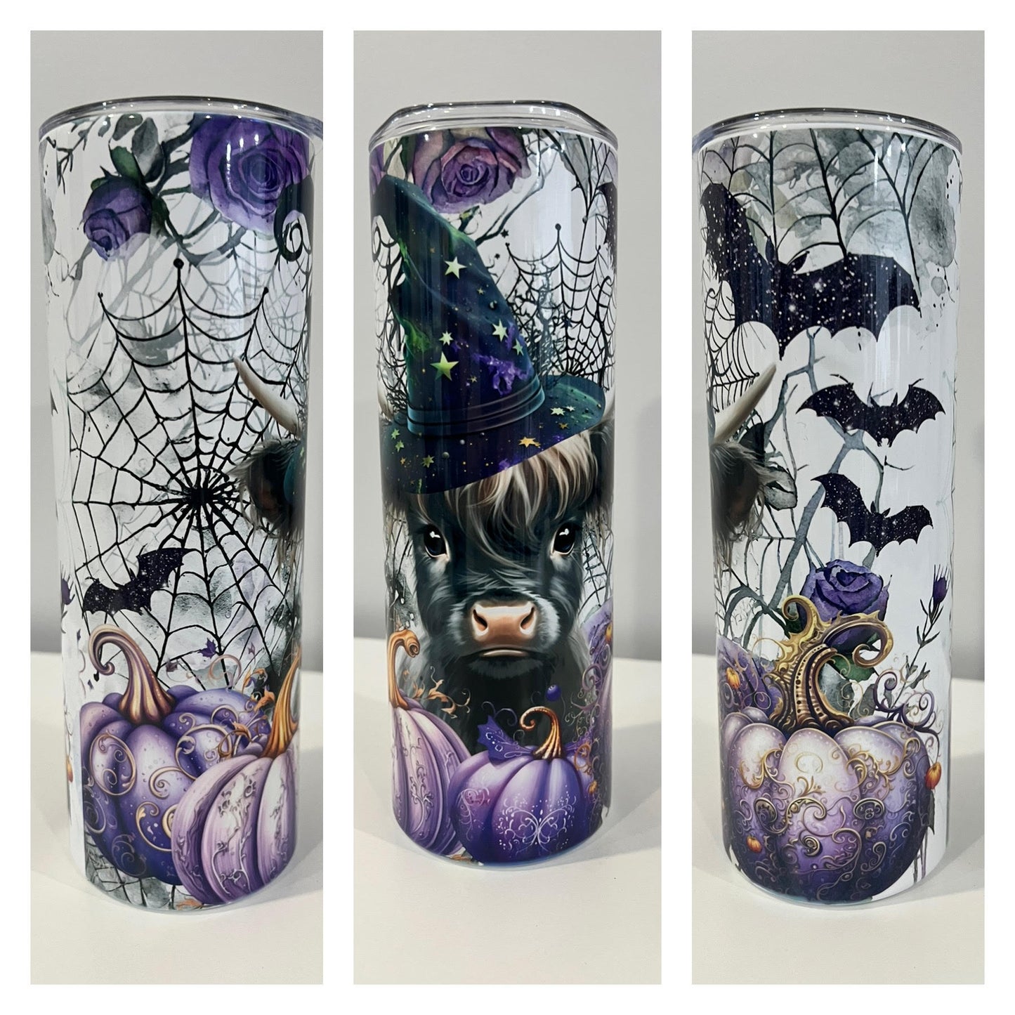 Halloween Highland Cow 20oz Cup