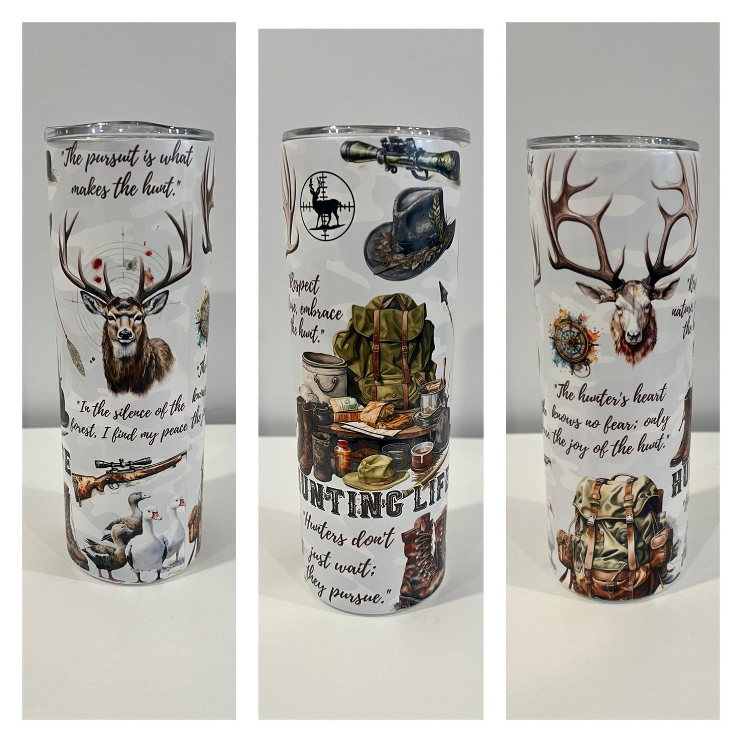 Hunting Life "2" 20oz Tumbler