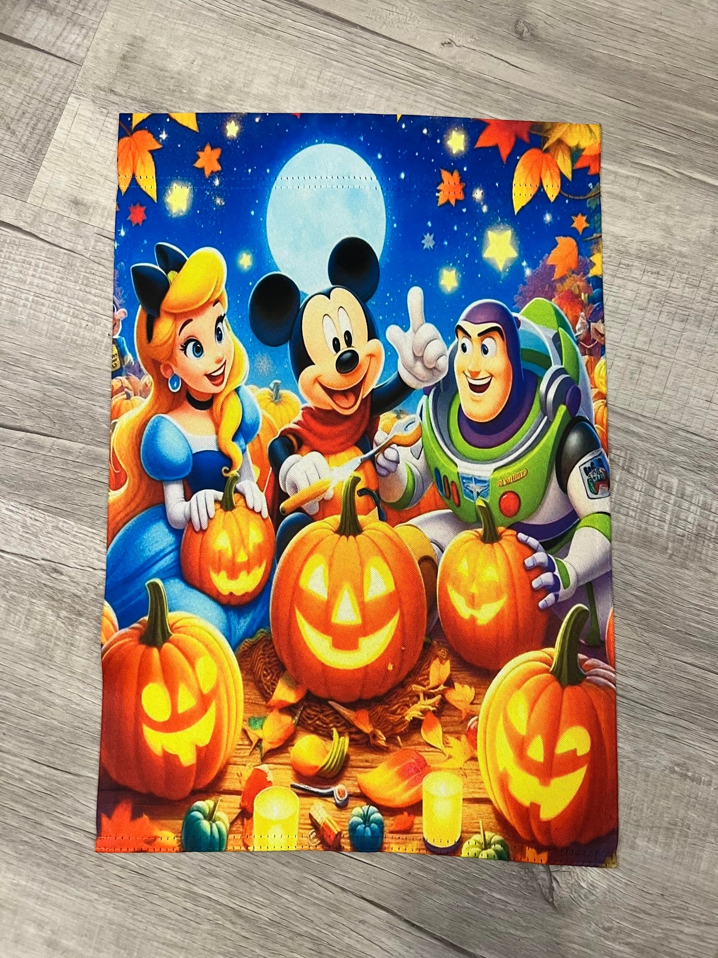 Disney Halloween Garden Flag