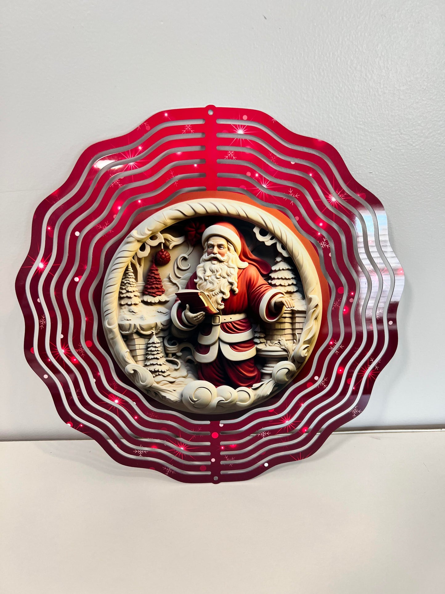 Santa Claus Wind spinner
