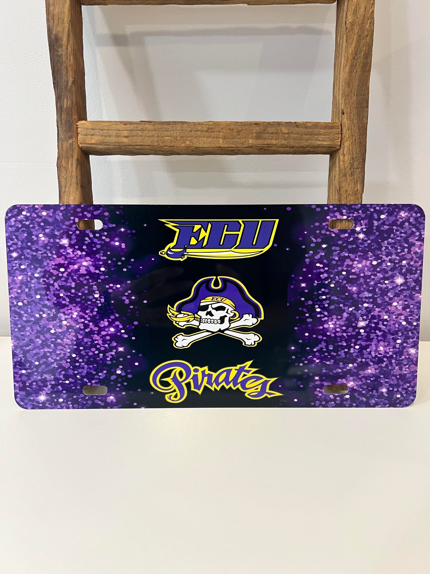 ECU Pirates License Plate