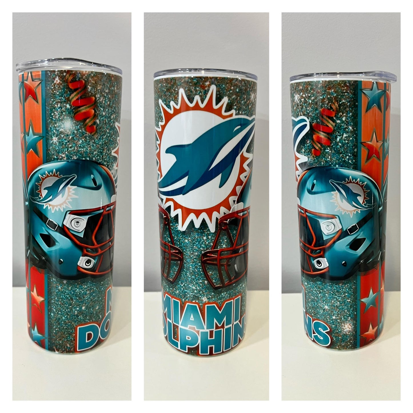 Miami Dolphins 20oz Tumbler