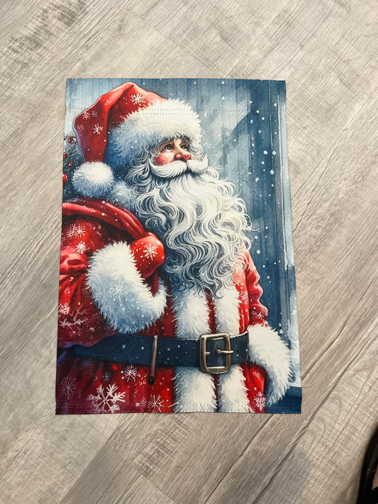 Santa Claus Garden Flag