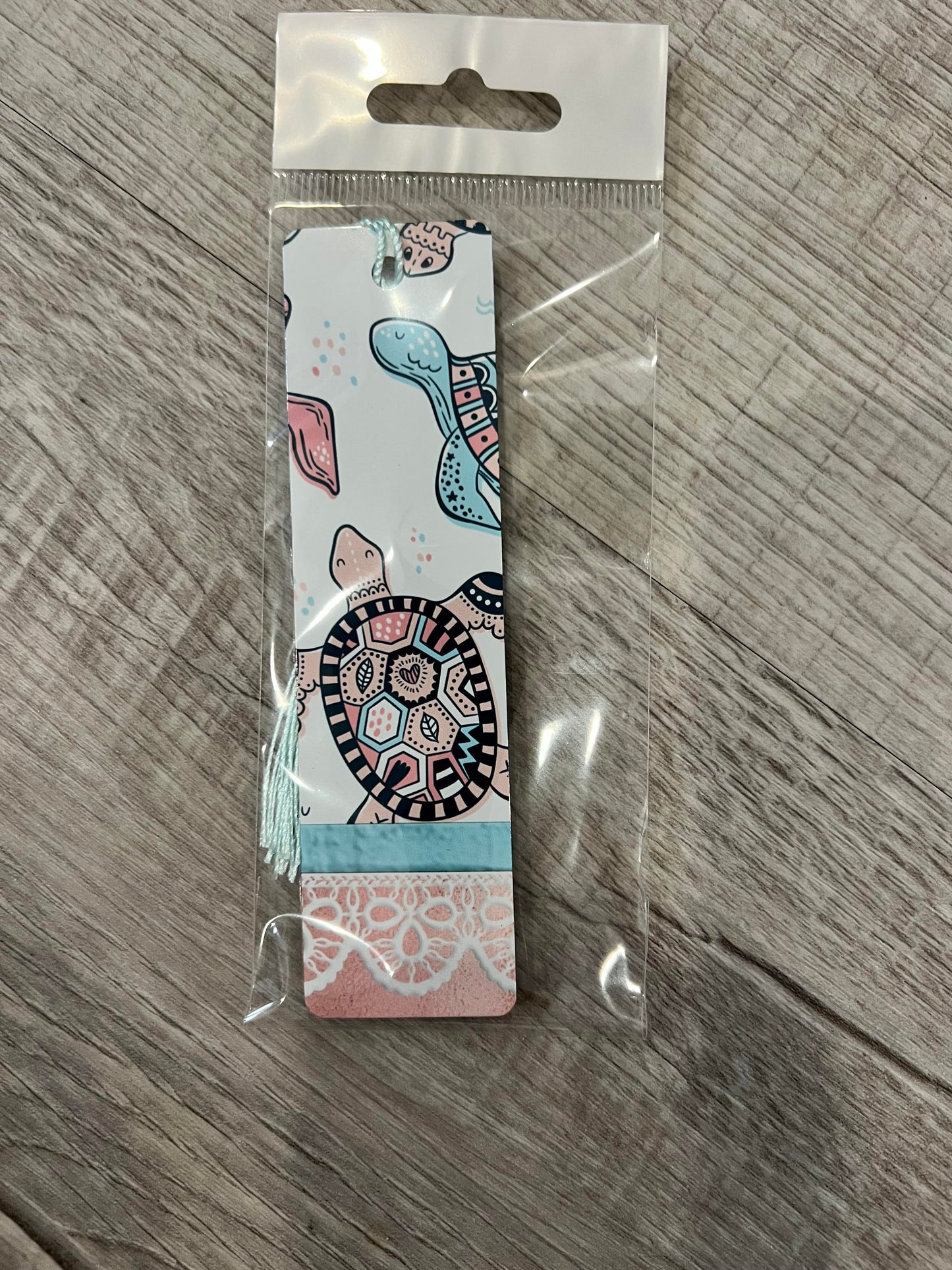 Sea Turtle Metal Bookmark