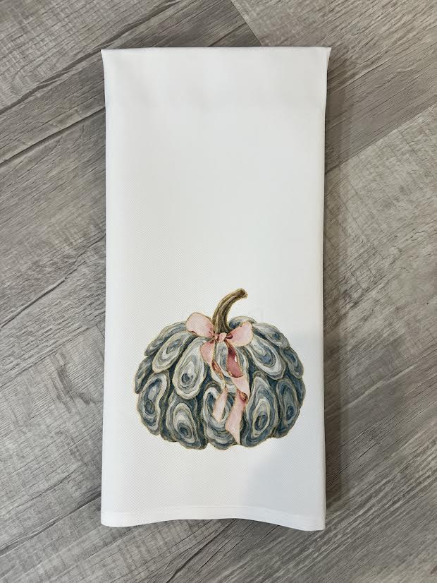 Oyster Pumpkin Hand Towel