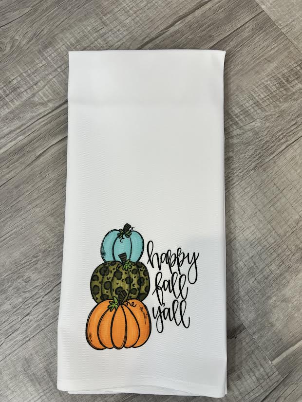 Happy Fall Yall Hand Towel