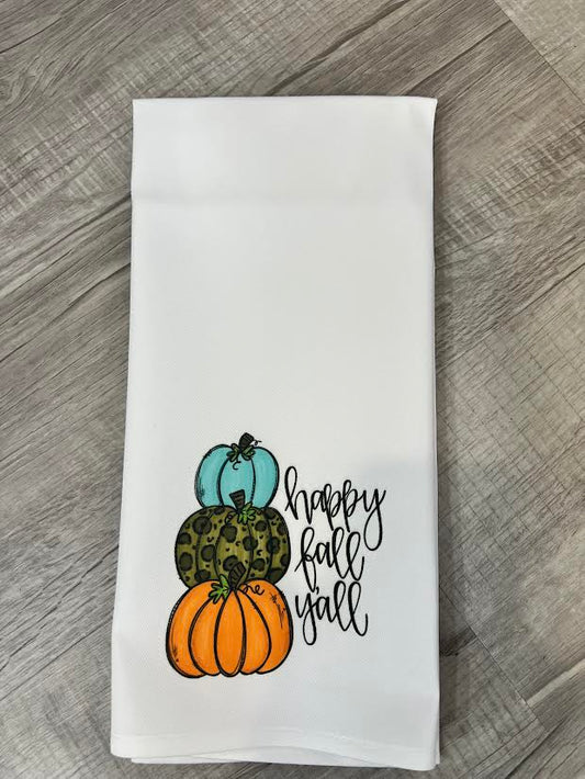 Happy Fall Yall Hand Towel