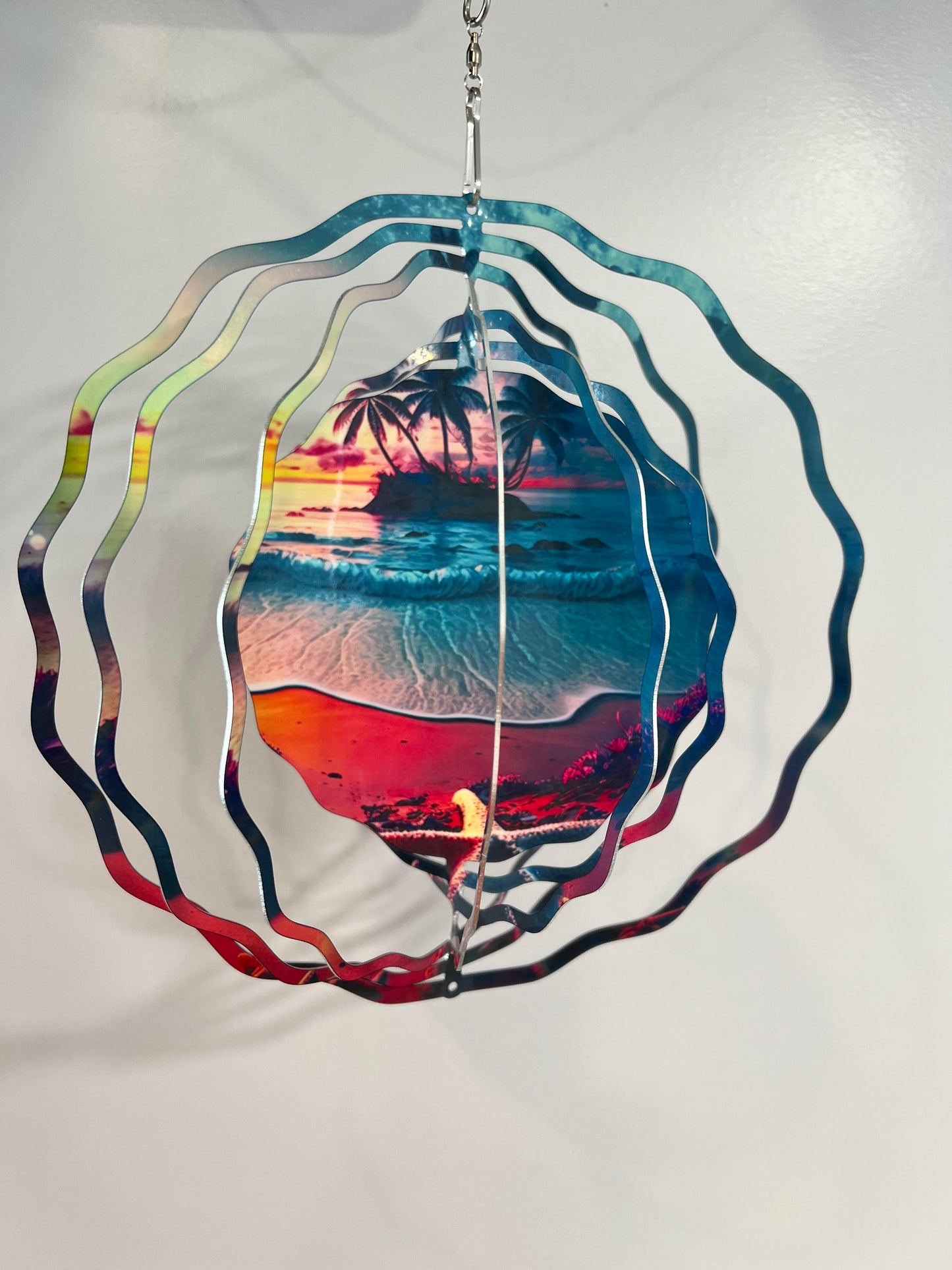 Island Metal Wind Spinner
