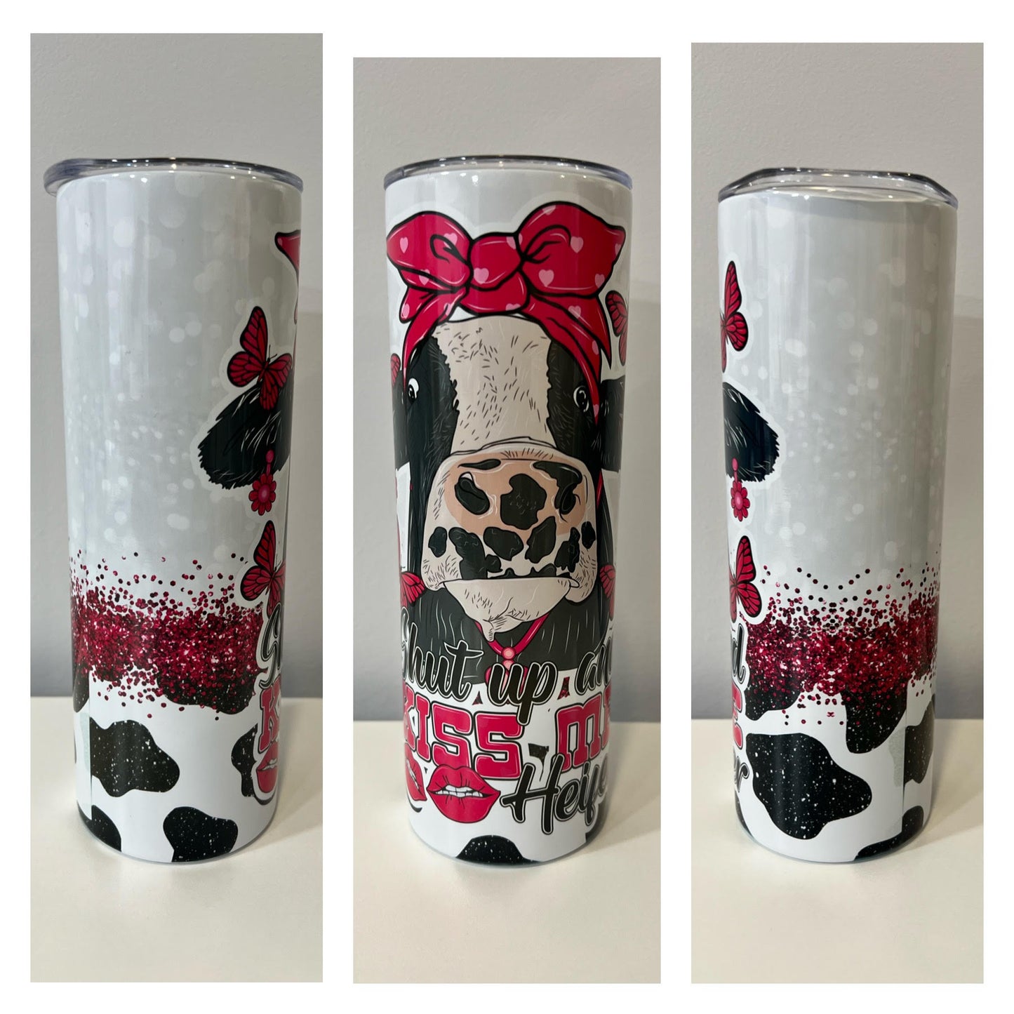 Kiss me Heifer 20oz Tumbler