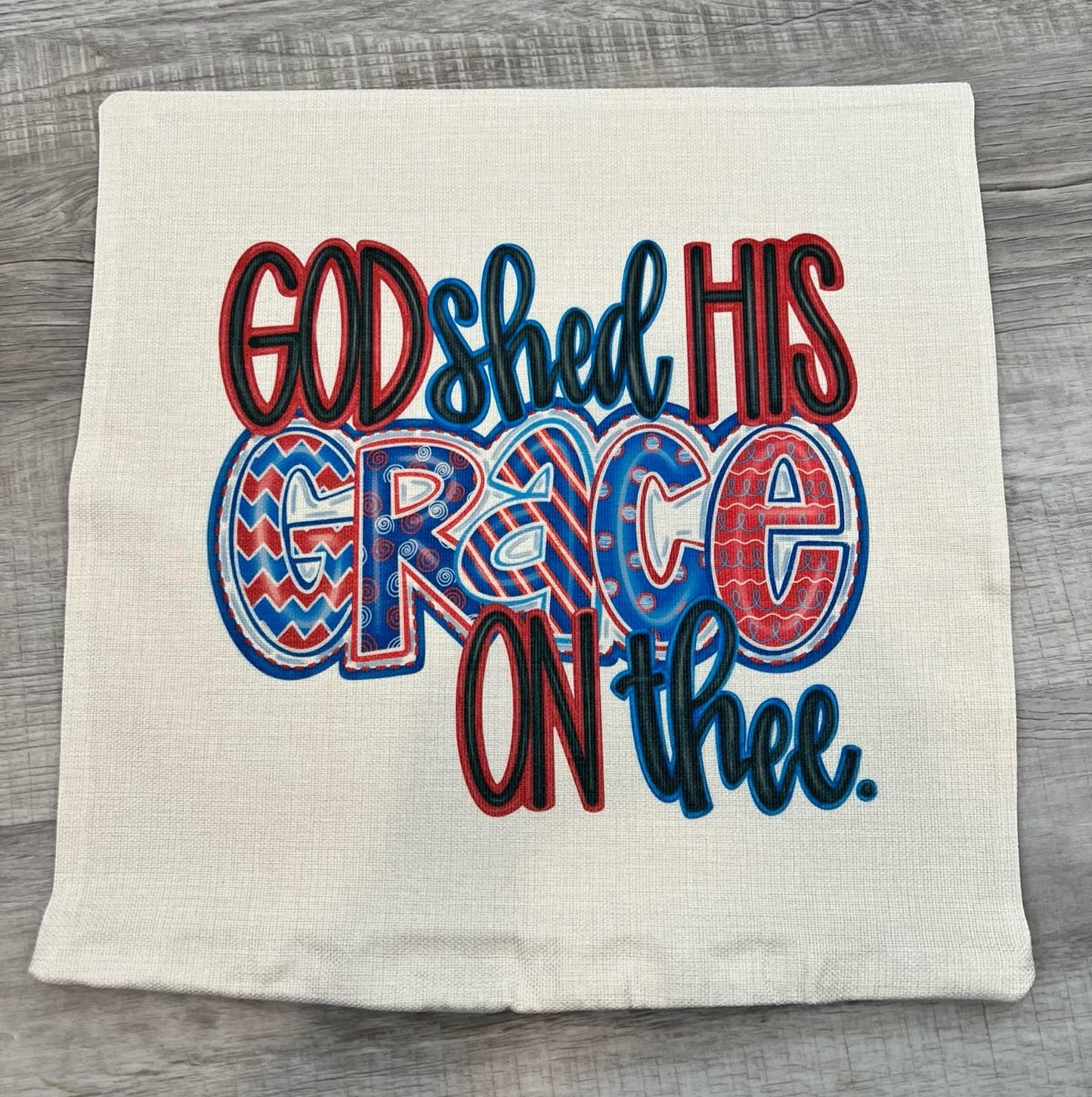 God Shed His Grace on Thee Pillow Cover