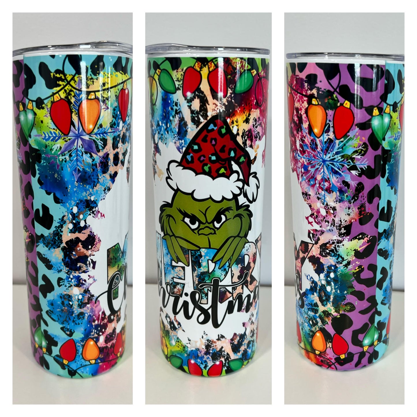 Merry Christmas Grinch 20oz Tumbler